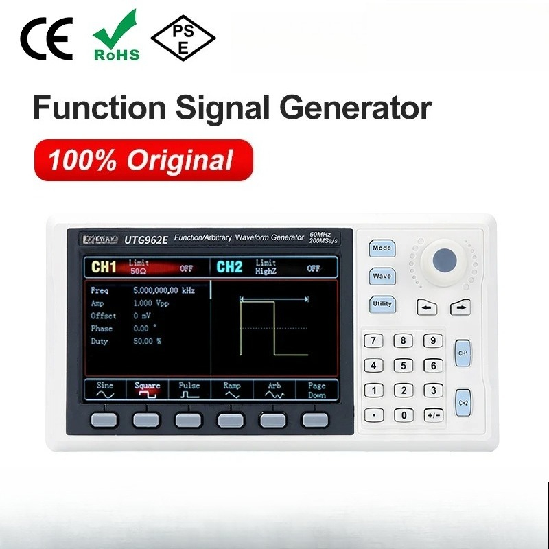 Function Arbitrary Waveform Generator - Function Signal Generator UTG932E UTG962E 30Mhz