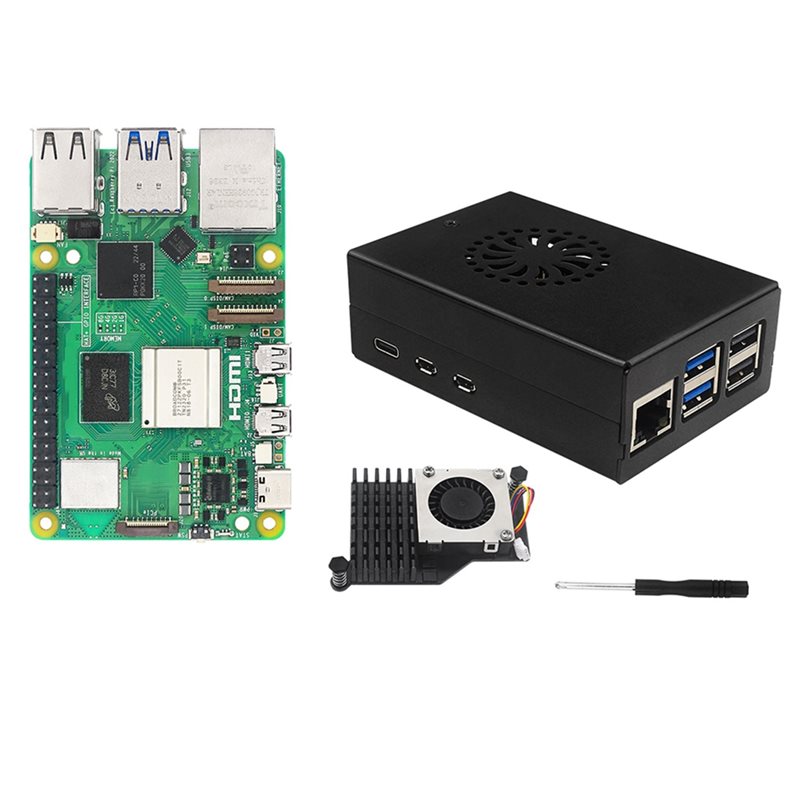 Raspberry Pi 5 8Gb Kit - AS95-For Irasptek Starter Kit For Raspberry