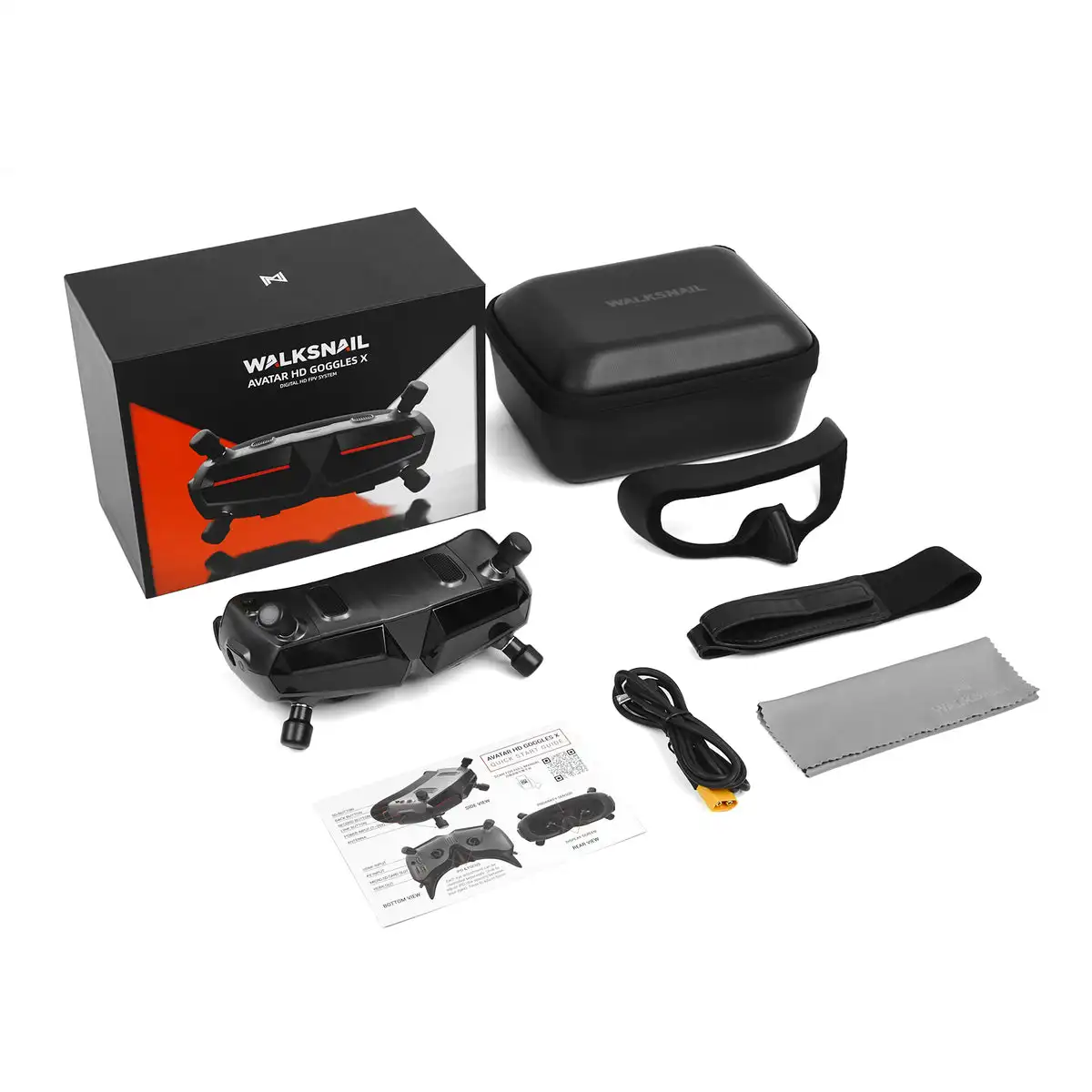 Fpv Goggles Walksnail Avatar Hd - Walksnail Avatar HD Goggles X 1080P