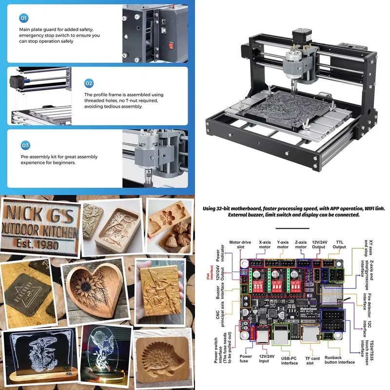Mini Laser Engraver Cnc Router - for 3018 Mini CNC Router Machine