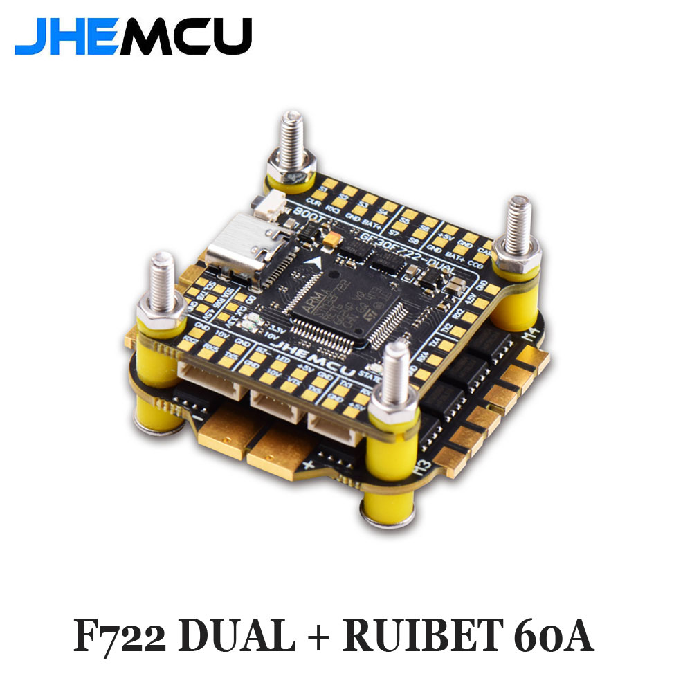Fpv Flight Controller F7 Stack 60A - Jhemcu F7 Stack F722 Dual Flight