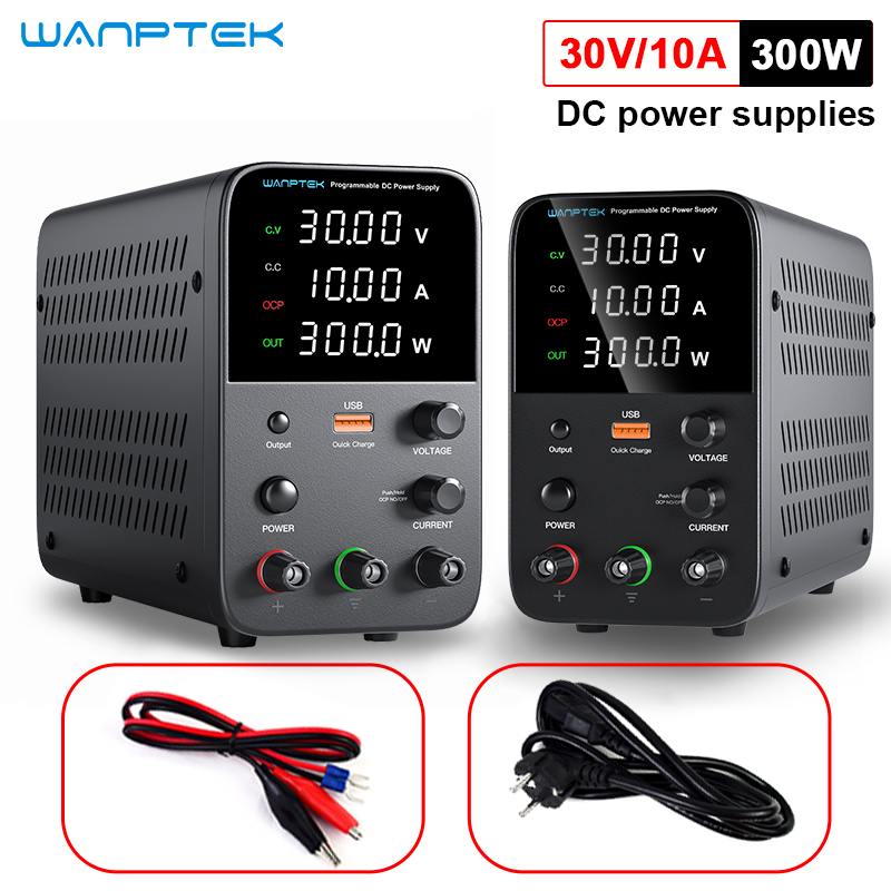 Programmable Dc Power Supply 30V 10A - Wanptek Programmable DC Power Supply WPS3010H