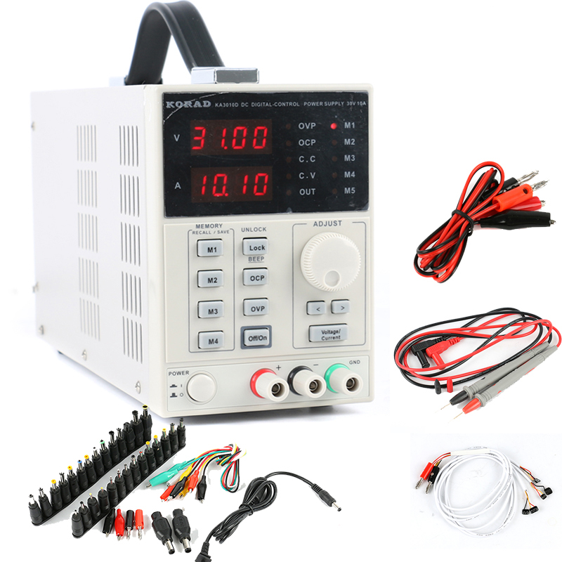 Linear Lab Power Supply Adjustable - KORAD KA3010D Programmable Precision Variable Adjustable