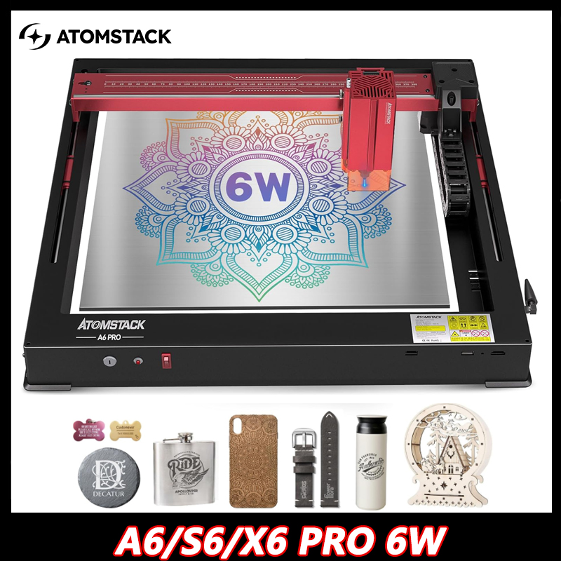Mini Laser Engraver Cnc Router - Atomstack A6 X6 S6 Pro 50W