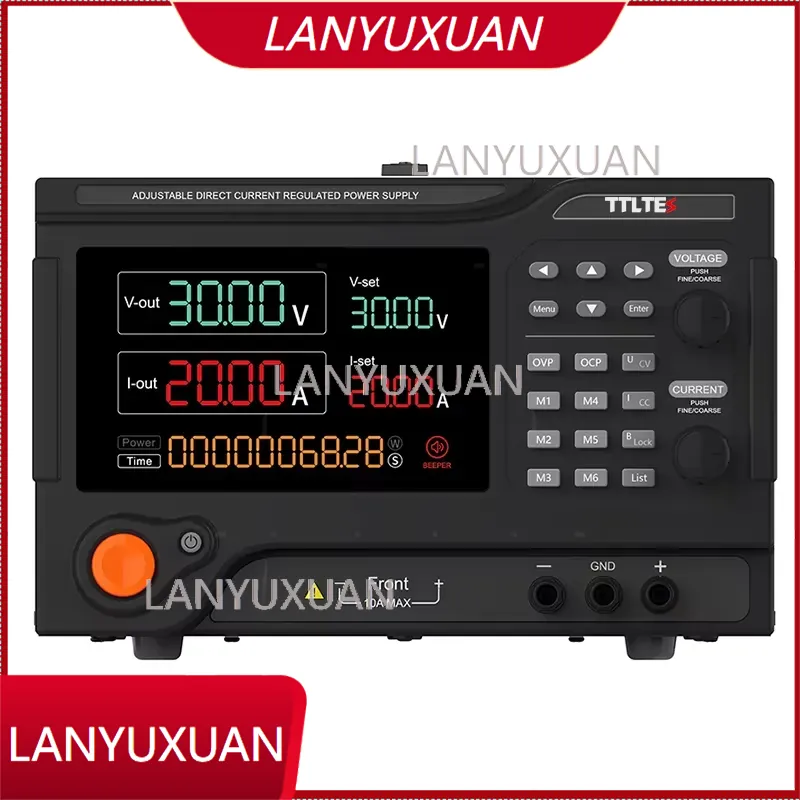 Programmable Dc Power Supply 30V 10A - TTLTES Adjustable 60V DC Programmable Switching
