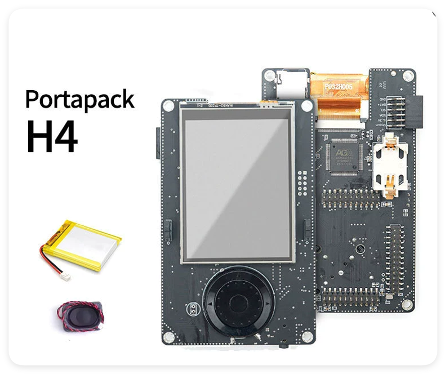 Sdr Software Defined Radio Hackrf - Portapack H4 Display Board For Hackrf