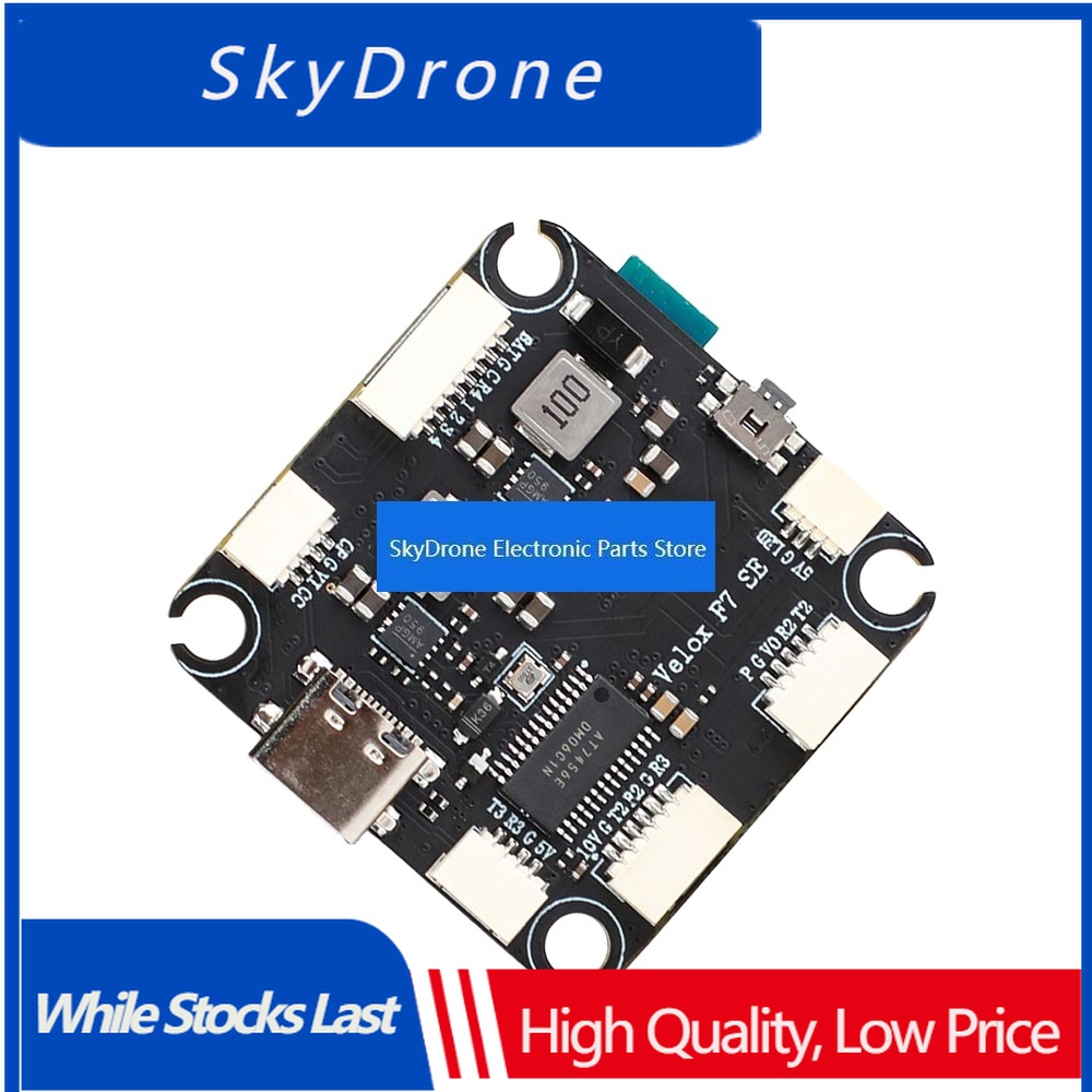 Fpv Flight Controller F7 Stack 60A - SkyDElT-HOBBY Velox F7 SE 30x30 KK2.1.5