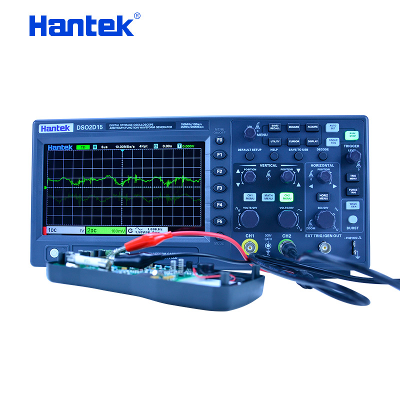Digital Storage Oscilloscope 100Mhz - Hantek DSO2C10 2C15 2D10 2D15 Digital