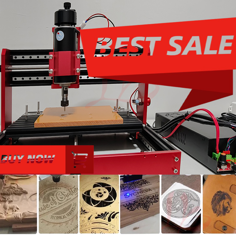 Mini Laser Engraver Cnc Router - Mini 3020 Square Rails Full Metal
