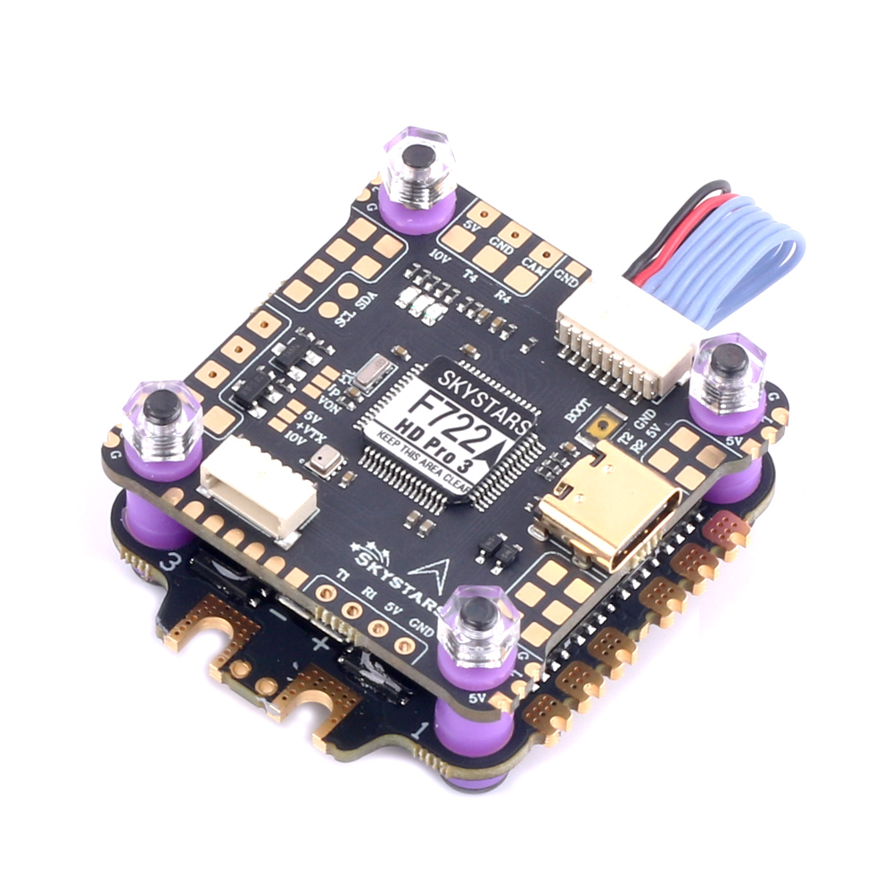 Fpv Flight Controller F7 Stack 60A - SKYSTARS F7 Flight Controller & AM32