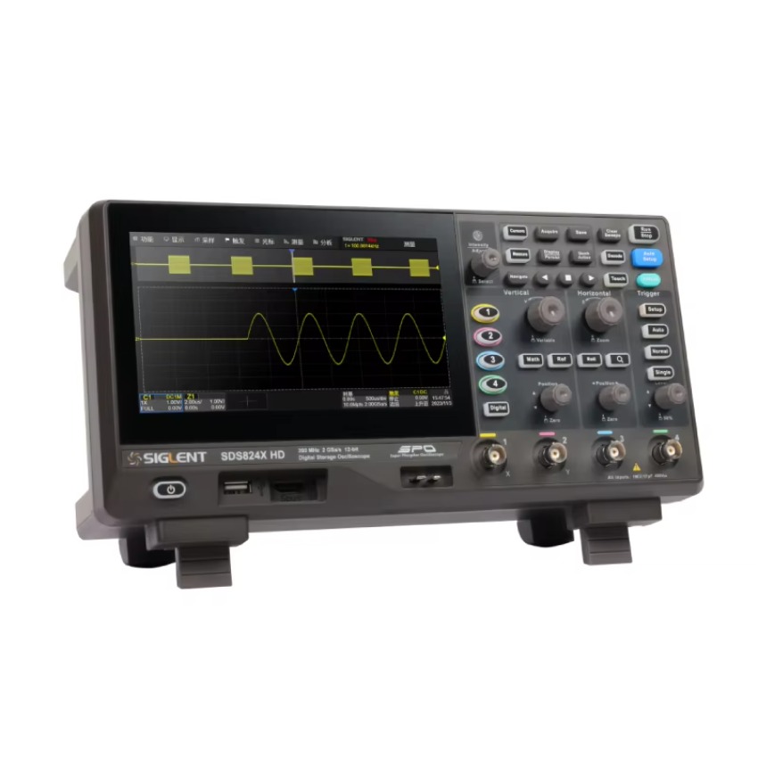 Digital Storage Oscilloscope 100Mhz - SIGLENT SDS802XHD/SDS812XHD O Scope Digital Storage