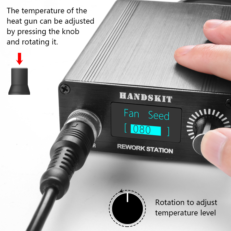 T12 Heat Guns OLED Digital Dis - Hot Air Rework Station T12 recension och pris