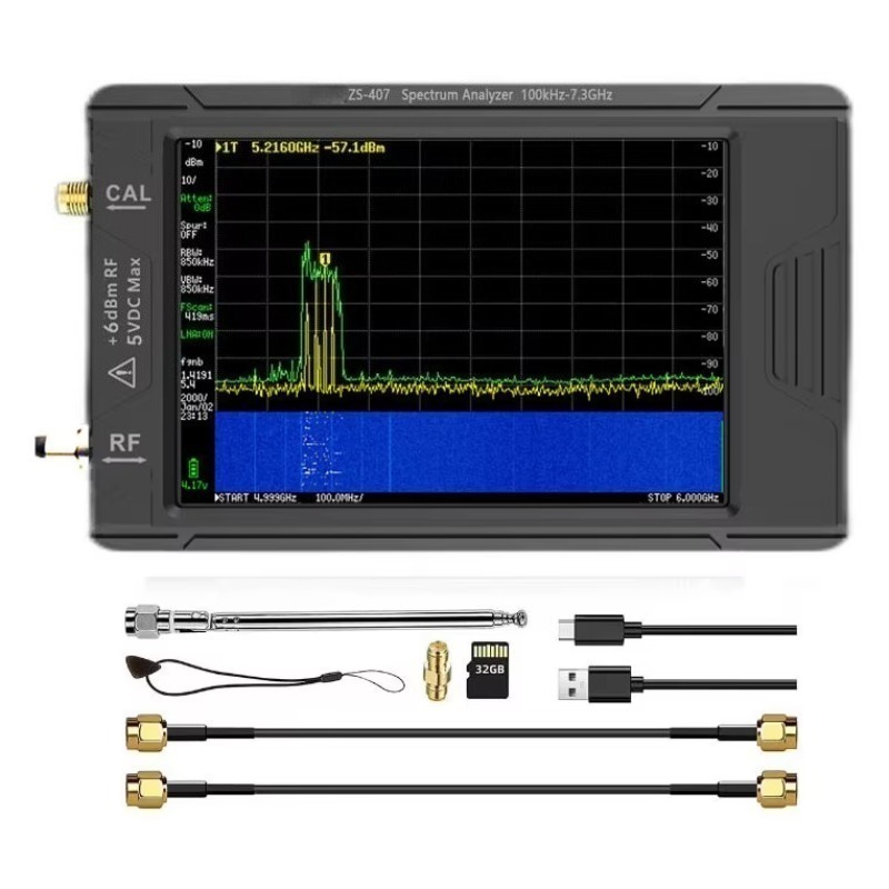 ZS-406/ZS-407 4-inch Screen Ha - Signal Generator Spectrum Analyzer recension och pris