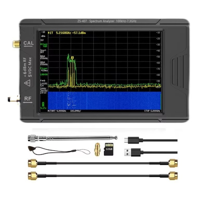 ZS-406/ZS-407 4-inch Screen Ha - Signal Generator Spectrum Analyzer recension och pris