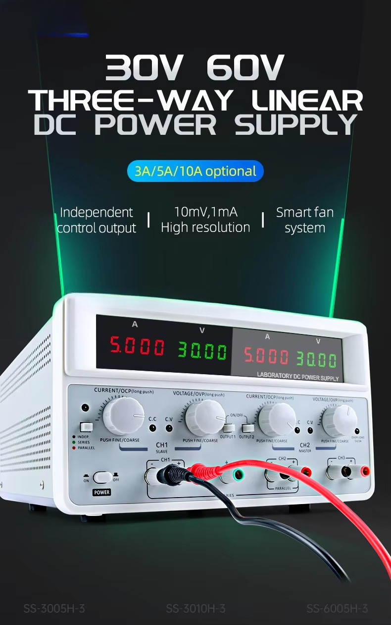 A-BF Multi Channel Linear DC P - Linear Lab Power Supply Adjustable recension och pris