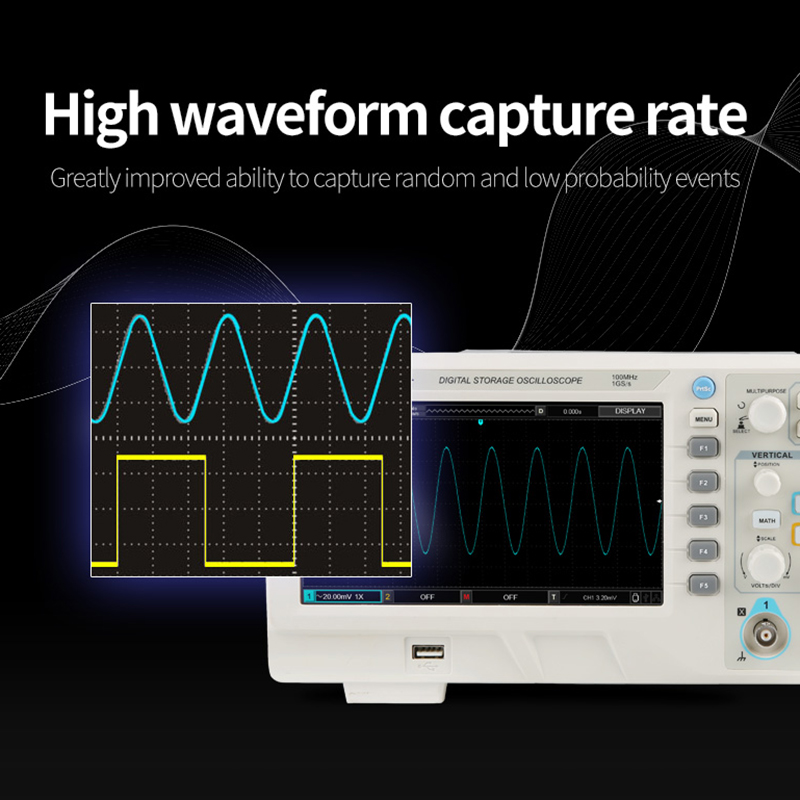 UNI-T UTD2102CEX+ Digital Stor - Digital Storage Oscilloscope 100Mhz recension och pris