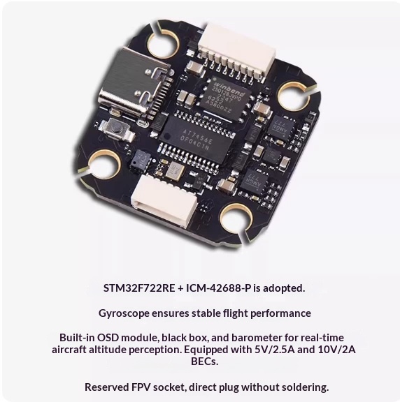 JHEMCU F722 NOXE F7 Flight Con - Fpv Flight Controller F7 Stack 60A recension och pris