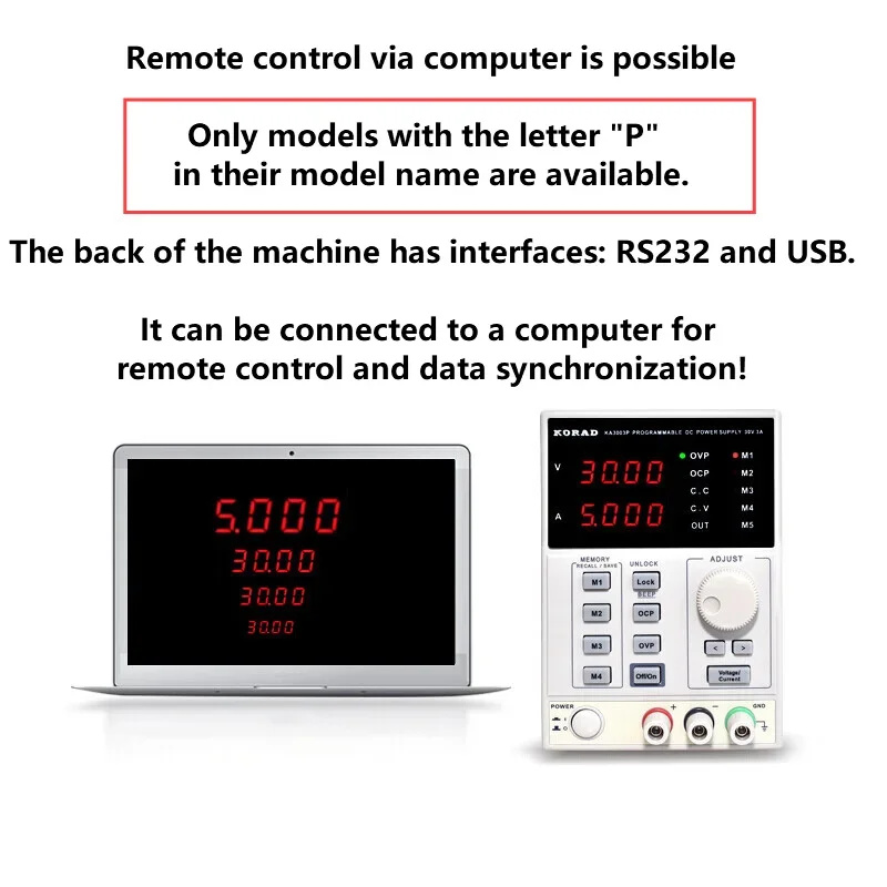 30V 60V 2A  3A 5A 10A Linear D - Programmable Dc Power Supply 30V 10A recension och pris