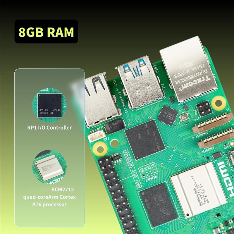 AS95-For Irasptek Starter Kit  - Raspberry Pi 5 8Gb Kit recension och pris