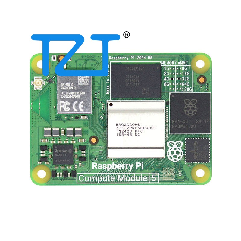 TZT Compute Module 5 Bluetooth - Raspberry Pi 5 8Gb Kit recension och pris