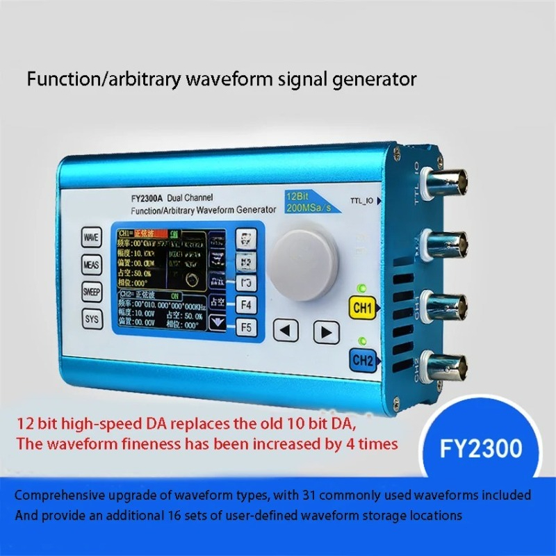 FY2300 Dual Channel DDS Functi - Function Arbitrary Waveform Generator recension och pris