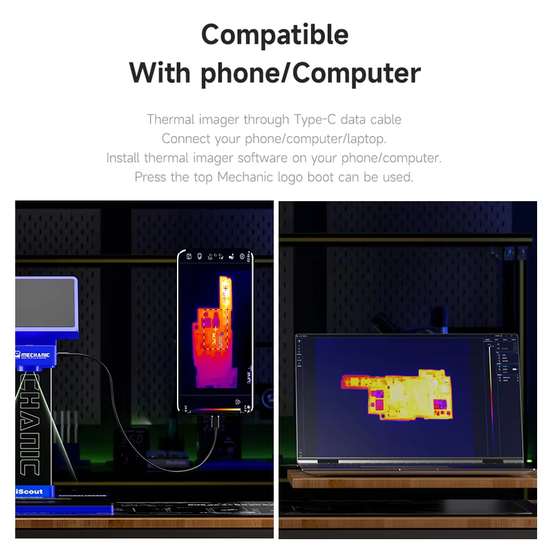 Mechanic iScout 3D Thermal Ima - Thermal Imaging Camera Pcb Repair recension och pris