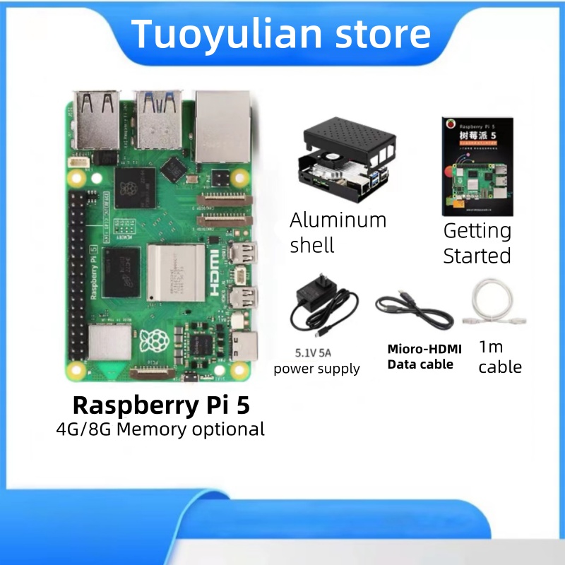 For Raspberry Pi 5 development - Raspberry Pi 5 8Gb Kit recension och pris