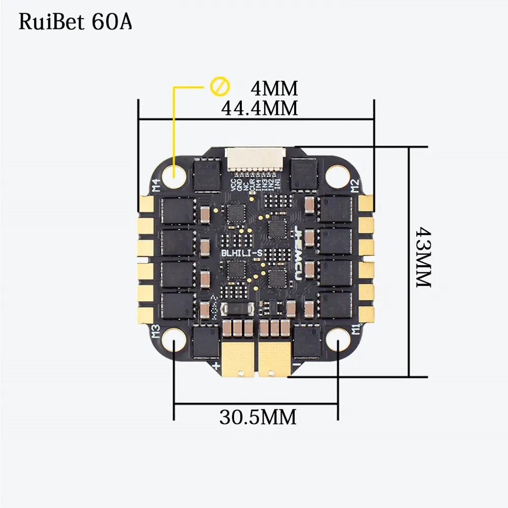 Jhemcu F7 Stack F722 Dual Flig - Fpv Flight Controller F7 Stack 60A recension och pris