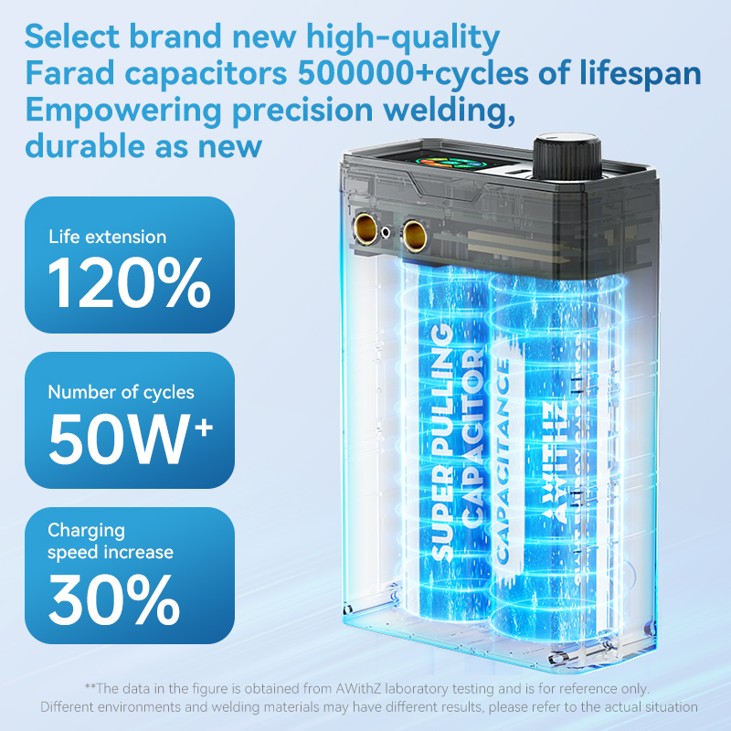 AWithZ UKF10 Supercapacitor Sp - Spot Welder 18650 Battery Pack recension och pris