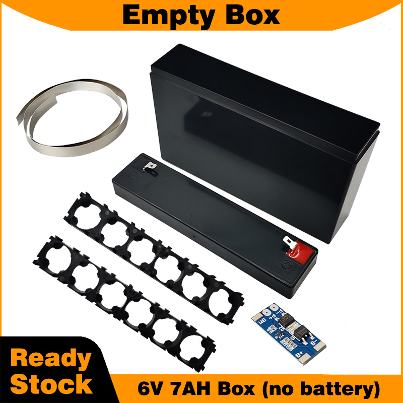 Empty Battery Box Kit for 6V 7 - Spot Welder 18650 Battery Pack recension och pris