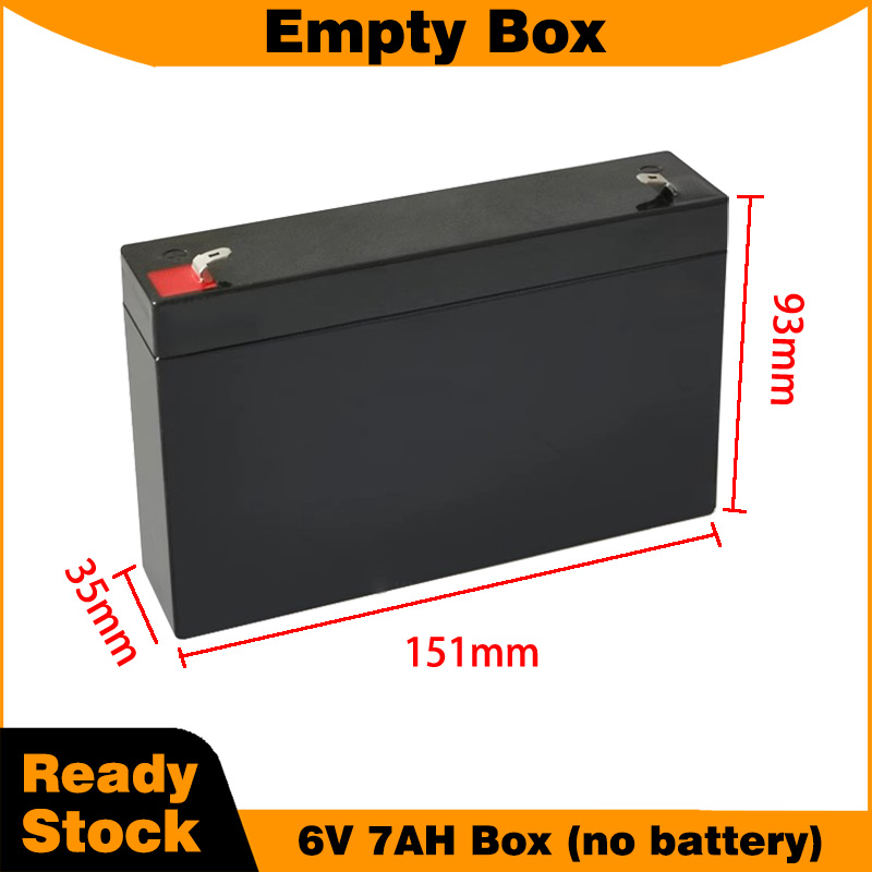 Empty Battery Box Kit for 6V 7 - Spot Welder 18650 Battery Pack recension och pris