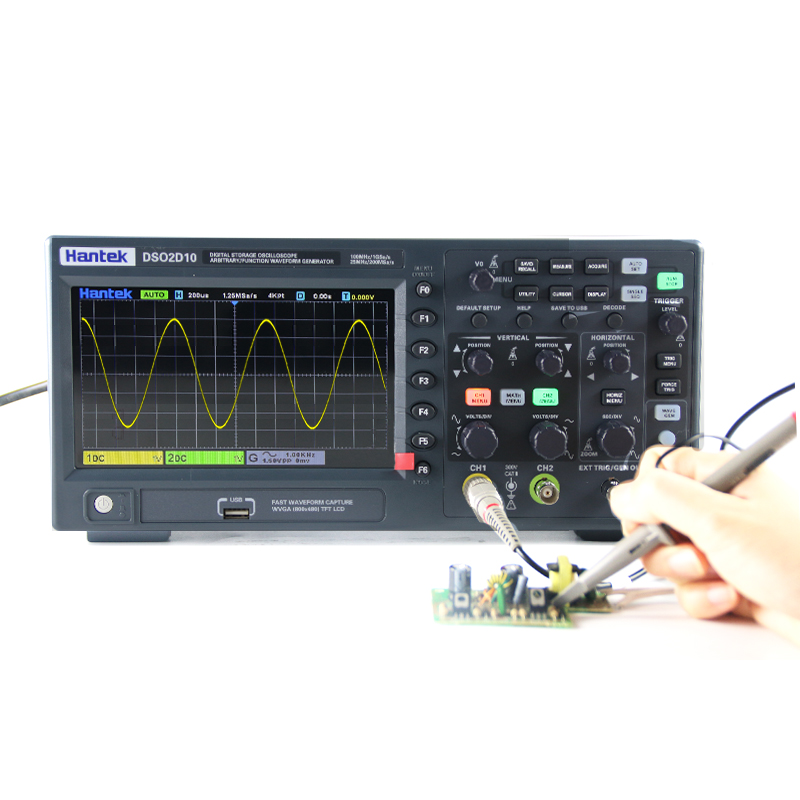 Hantek DSO2D10 Digital Storage - Digital Storage Oscilloscope 100Mhz recension och pris