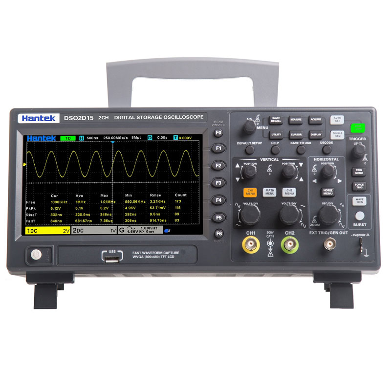 New In stock Hantek DSO2C10 2  - Digital Storage Oscilloscope 100Mhz recension och pris