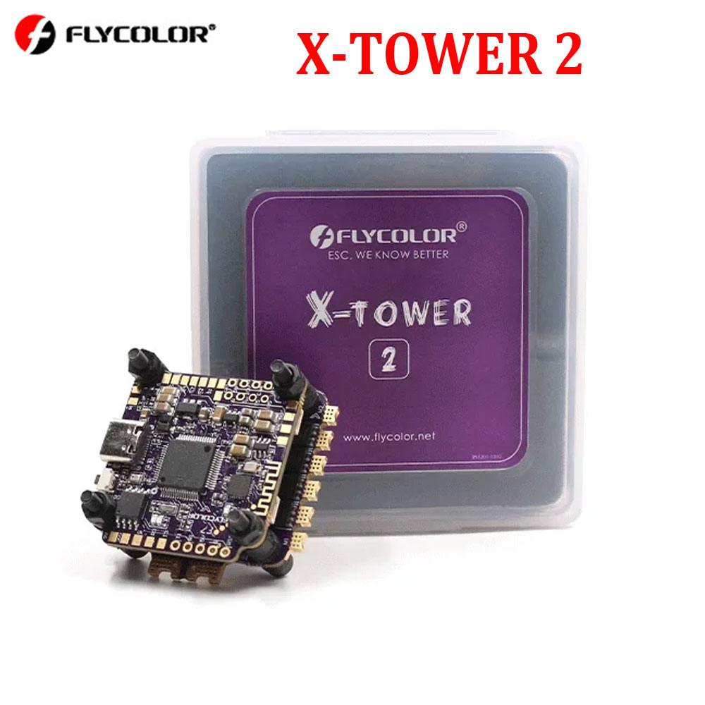 HobbyFIy Flycolor X-TOWER 2 F7 - Fpv Flight Controller F7 Stack 60A recension och pris