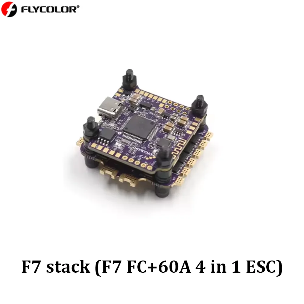 HobbyFIy Flycolor X-TOWER 2 F7 - Fpv Flight Controller F7 Stack 60A recension och pris