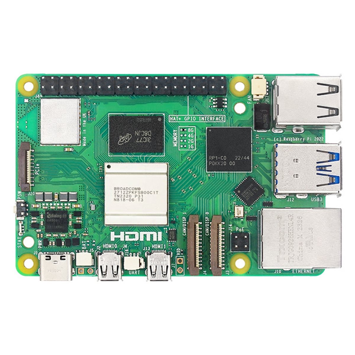 X14A& For IRasptek Starter Kit - Raspberry Pi 5 8Gb Kit recension och pris