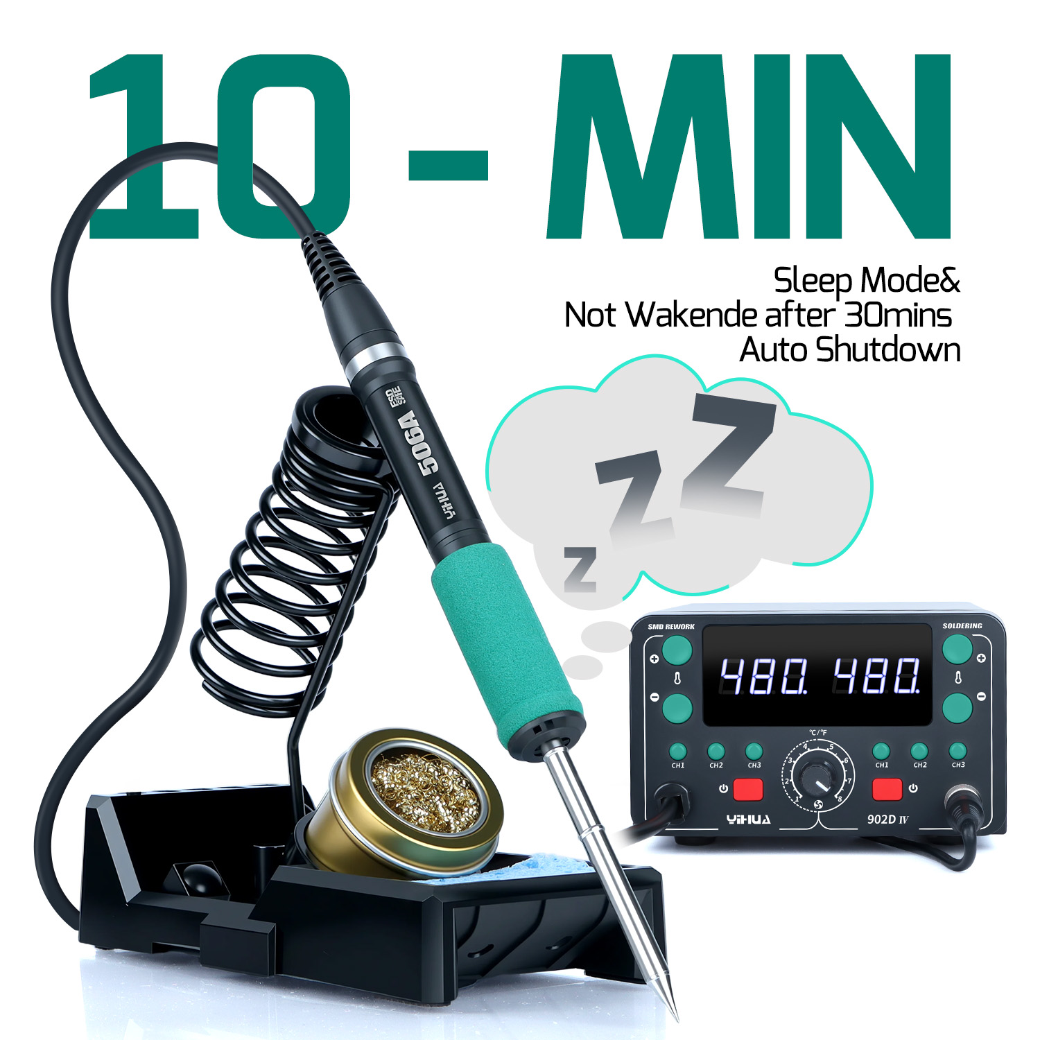 902D-IV 775W T12 Soldering Iro - Hot Air Rework Station T12 recension och pris