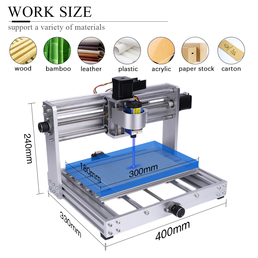 CNC 3018 Max Metal Engraving M - Mini Laser Engraver Cnc Router recension och pris