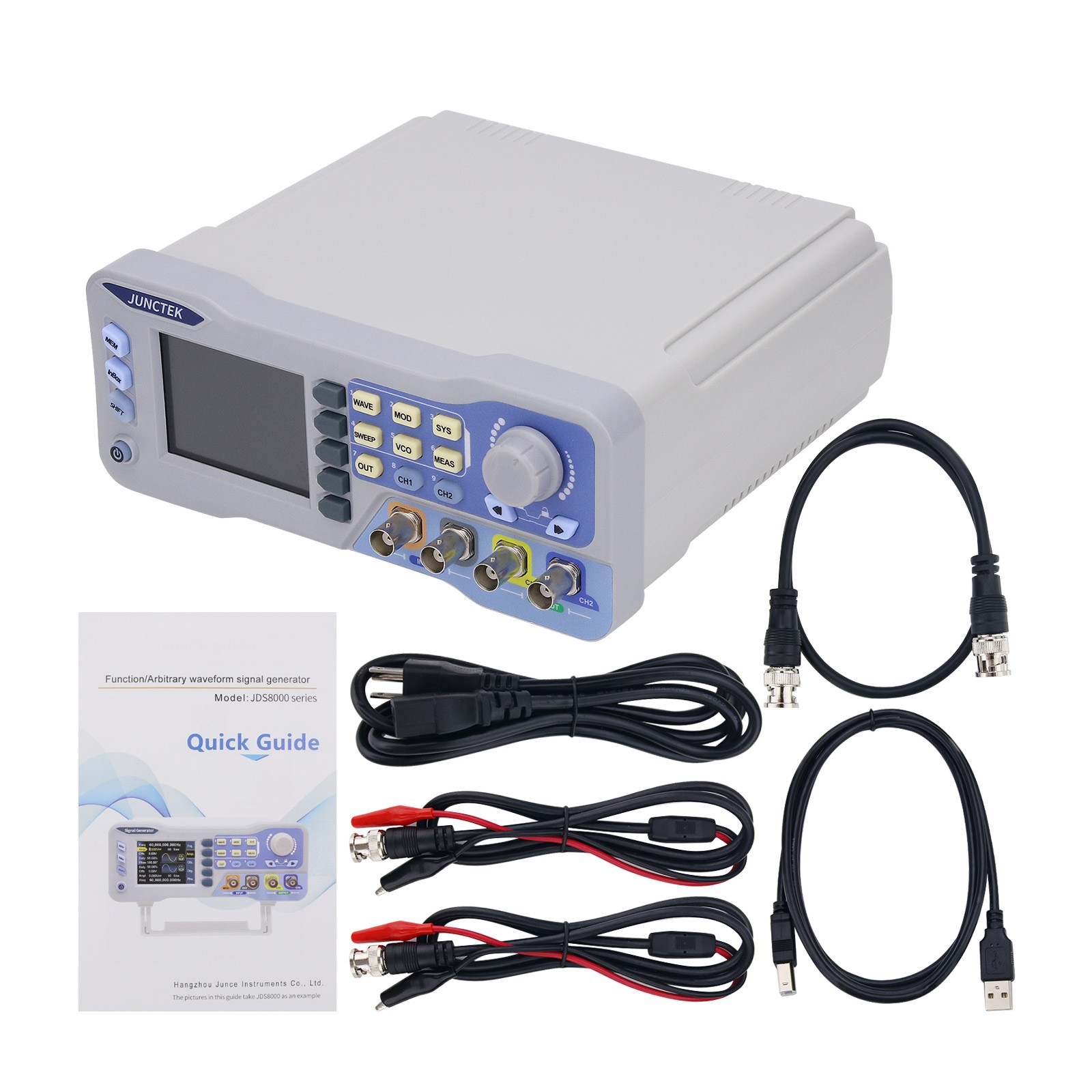 In stock JDS8080 80MHz Dual Ch - Function Arbitrary Waveform Generator recension och pris