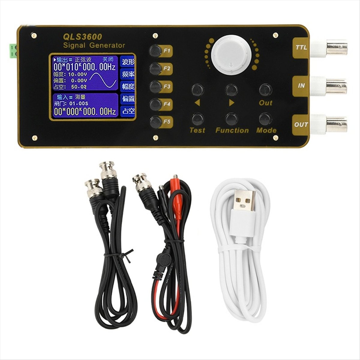 M85K QLS325S 2.4 Inch DDS Func - Function Arbitrary Waveform Generator recension och pris