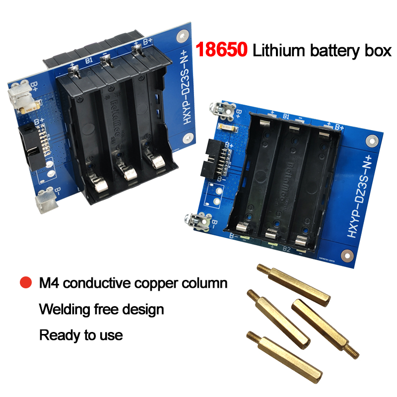 DIY 12V 3S Power Wall Battery  - Spot Welder 18650 Battery Pack recension och pris