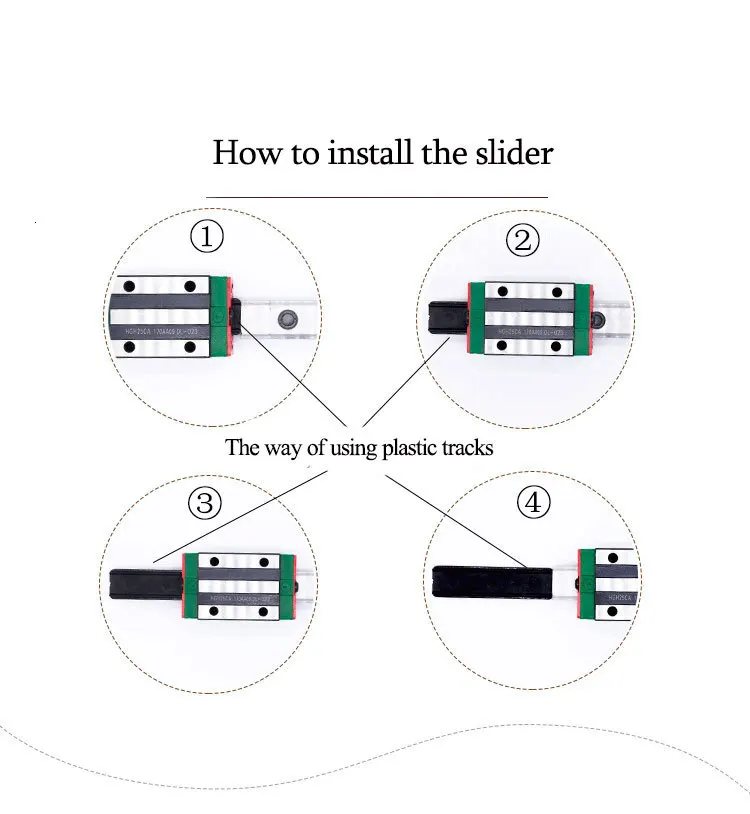6PCS MGN9H 1PCS MGN12H Linear  - Voron 2.4 R2 Kit recension och pris