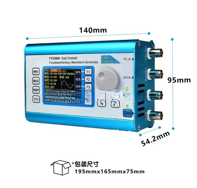 Function signal generator FY 2 - Function Arbitrary Waveform Generator recension och pris