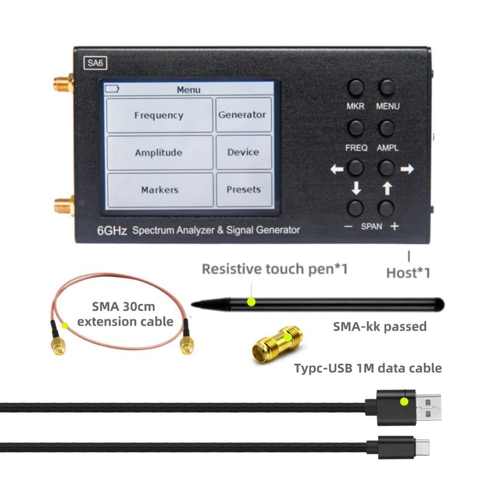 SA6 6GHz Spectrum Analyzer | P - Signal Generator Spectrum Analyzer recension och pris