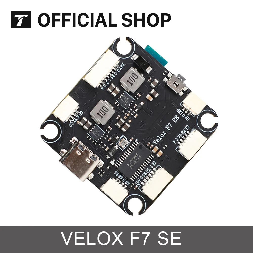 SkyDElT-HOBBY Velox F7 SE 30x3 - Fpv Flight Controller F7 Stack 60A recension och pris