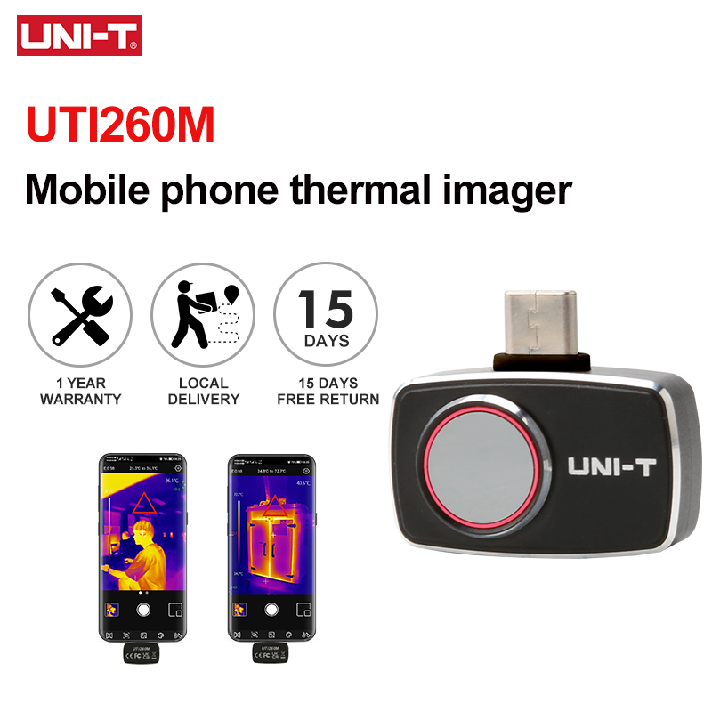 UNI-T Thermal Camera For Phone - Thermal Imaging Camera Pcb Repair recension och pris