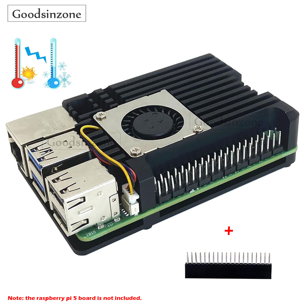 Raspberry Pi 5 Aluminum Alloy  - Raspberry Pi 5 8Gb Kit recension och pris