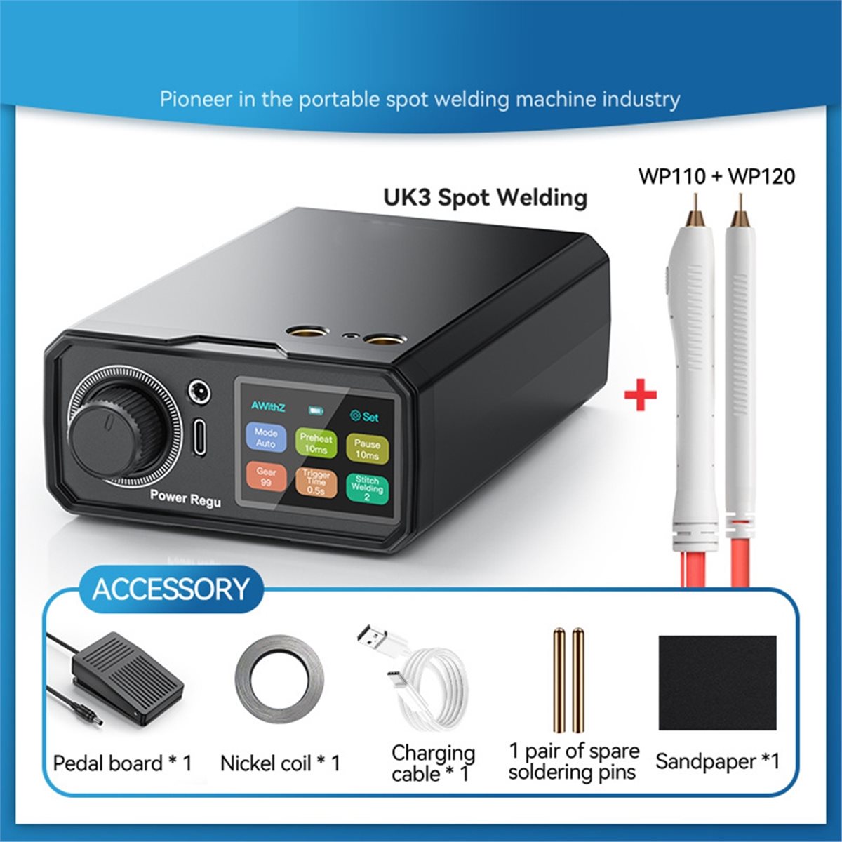 new trend! UK3 Portable Batter - Spot Welder 18650 Battery Pack recension och pris