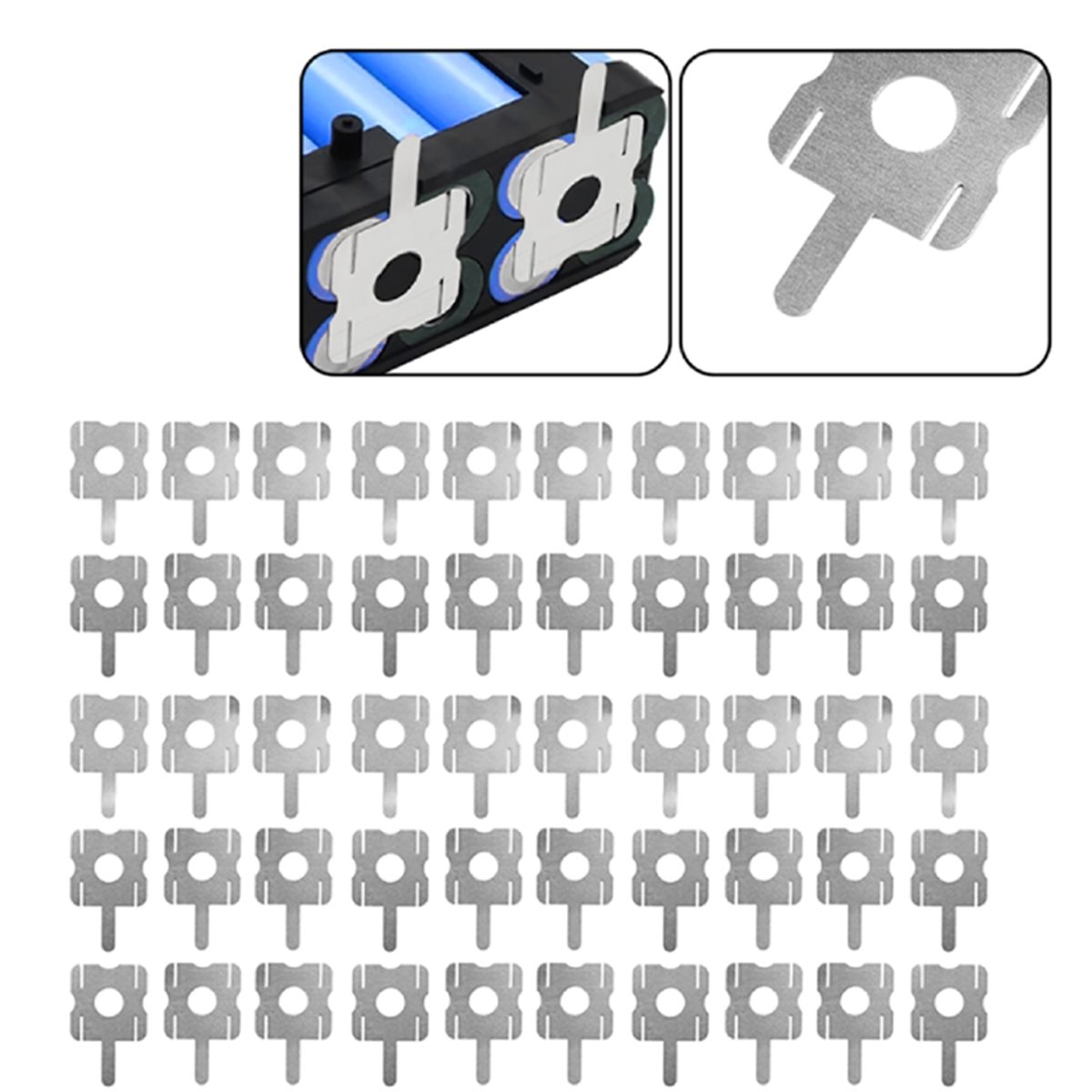 HITL 100Pcs U-Shaped 4S Sheet  - Spot Welder 18650 Battery Pack recension och pris