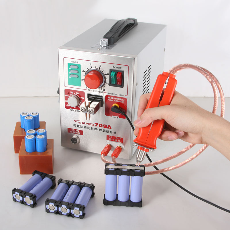 1.5KW SUNKKO 709A 220/110V Bat - Spot Welder 18650 Battery Pack recension och pris